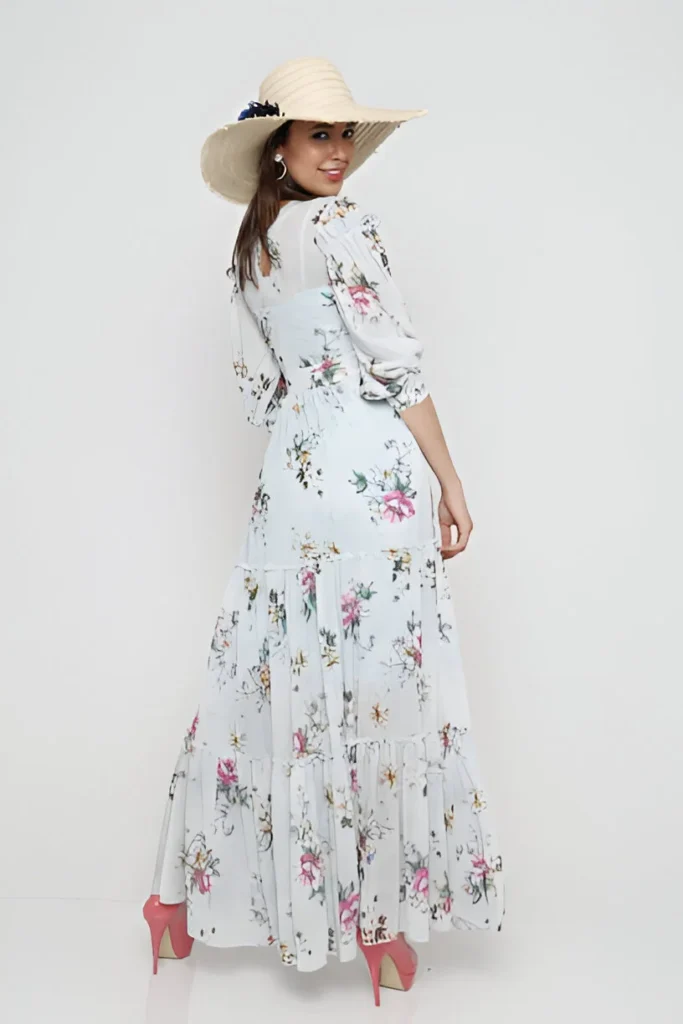 Holly Print Maxi Dress