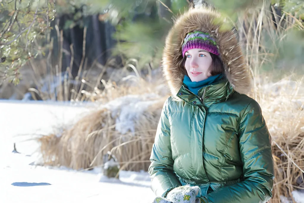 Faux Fur-Trimmed Puffer Jacket