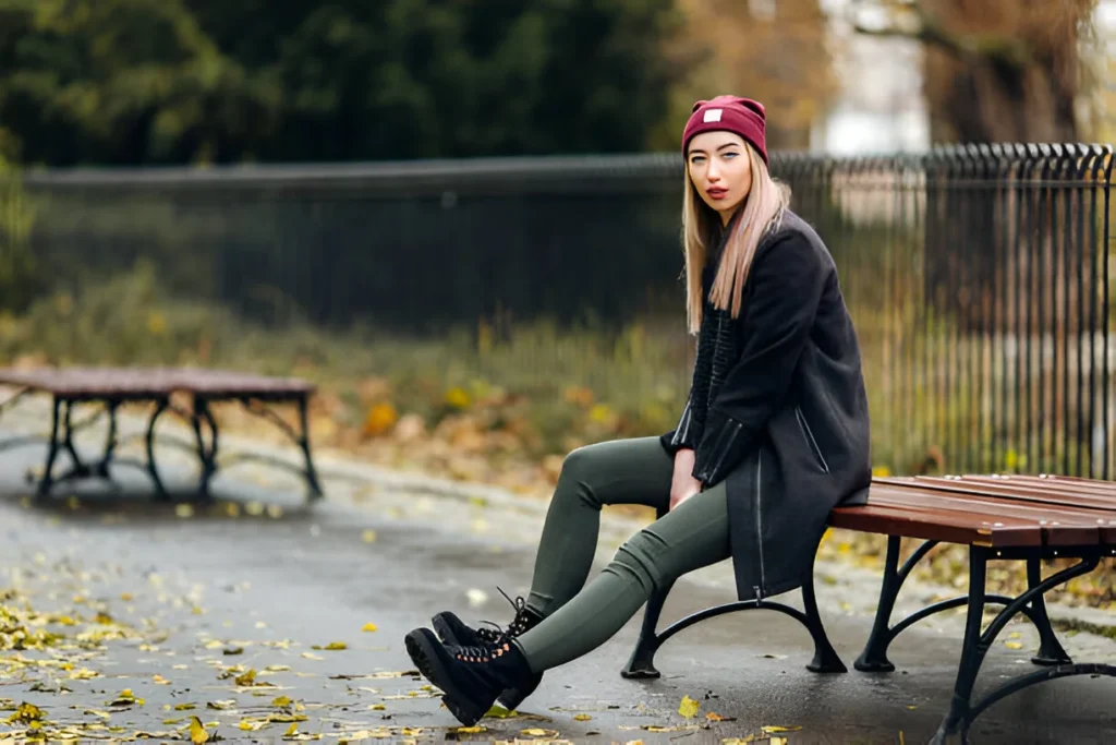 Oversized Coat and Skinny Jeans