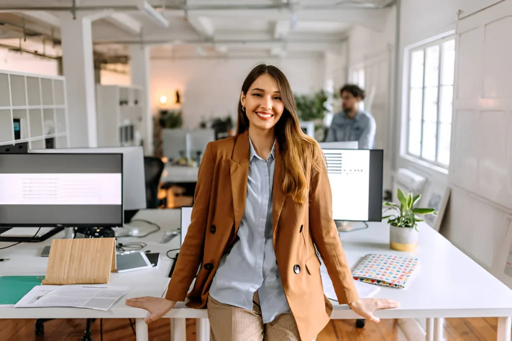 The Button-Up Shirt with Slim-Fit Trousers